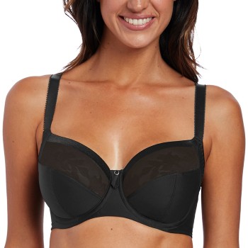 Fantasie BH Illusion Side Support Bra Sort polyamid D 80 Dame