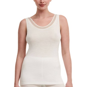 Femilet Juliana Top Elfenben merinould 46 Dame
