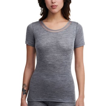 Femilet Juliana T-shirt Grå merinould 36 Dame