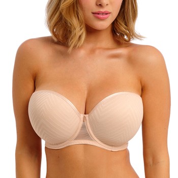 Freya BH Tailored Underwire Moulded Strapless Bra Beige F 75 Dame