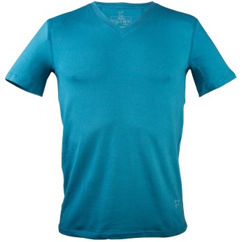 Frigo Revolutionwear Frigo 4 T-Shirt V-neck Blå Small Herre