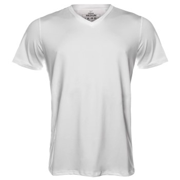 Frigo Revolutionwear Frigo CoolMax T-shirt V-neck 2P Hvid Small Herre