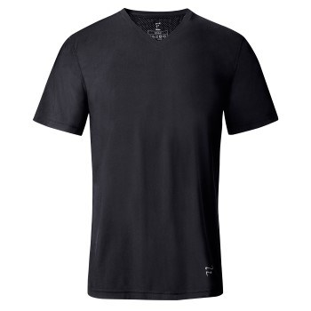 Frigo Revolutionwear Frigo Cotton T-Shirt V-Neck Sort bomuld Large Herre