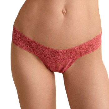 Hanky Panky Trusser 3P Low Rise Thong Flamingo nylon One Size Dame