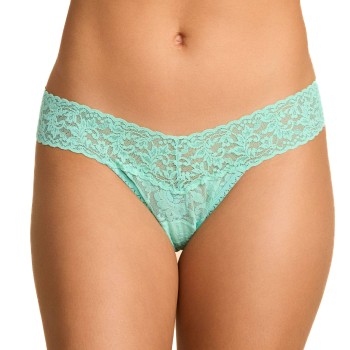 Hanky Panky Trusser Low Rise Thong Turkise/Blå nylon One Size Dame