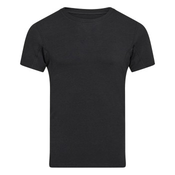 JBS Bamboo O Tee Absorbent T Shirt Sort Small Herre