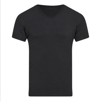 JBS Bamboo V Tee Absorbent T Shirt Sort Medium Herre