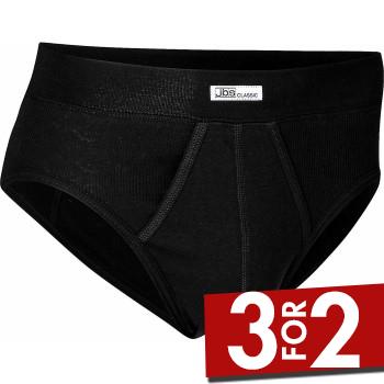 JBS Classic Brief 390-12 Sort bomuld XX-Large Herre