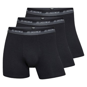JBS 3P Hemp Tights Boxers Sort økologisk bomuld Large Herre