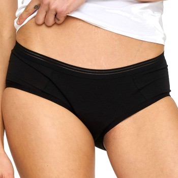 JBS of Denmark Trusser Absorbent Hipster Brief 30 ml Sort X-Small Dame