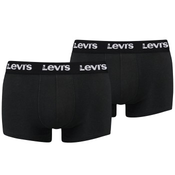 Levis 2P Base Trunk Sort bomuld Large Herre