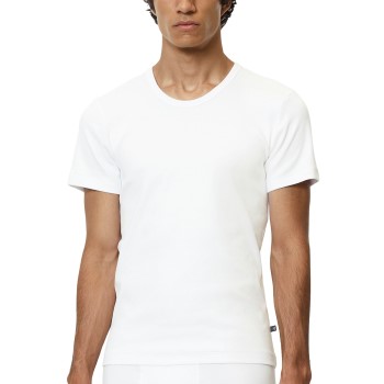 Marc O’Polo Marc O Polo Basic Men Crew Neck Shirt 2P Hvid bomuld XX-Large Herre