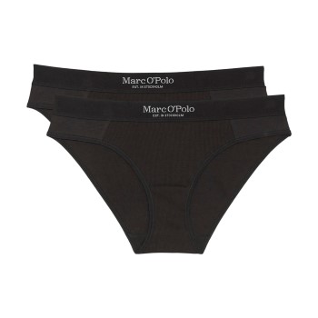 Marc O’Polo Marc O Polo Casual Brief Trusser 2P Sort bomuld Medium Dame