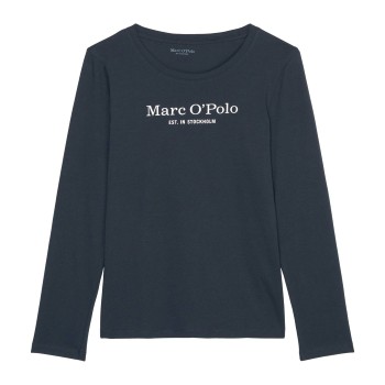 Marc O’Polo Marc O Polo Long Sleeve Shirt Marineblå bomuld Small Dame