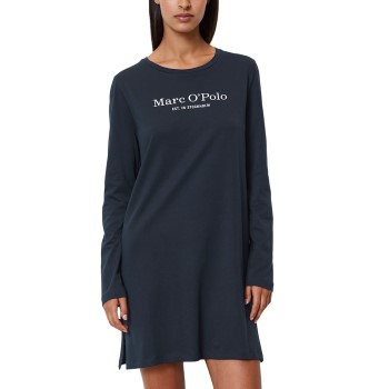 Marc O’Polo Marc O Polo Longsleeve Dress Marineblå bomuld X-Large Dame