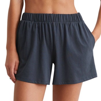 Marc O’Polo Marc O Polo Lounge Shorts Marineblå bomuld Large Dame