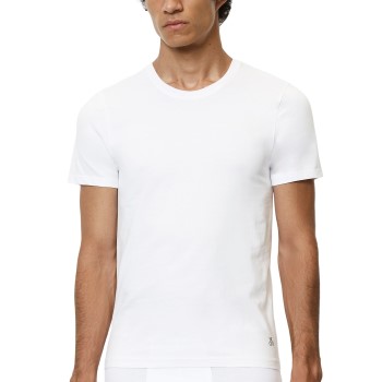 Marc O’Polo Marc O Polo Men Crew Neck Shirt 2P Hvid bomuld X-Large Herre