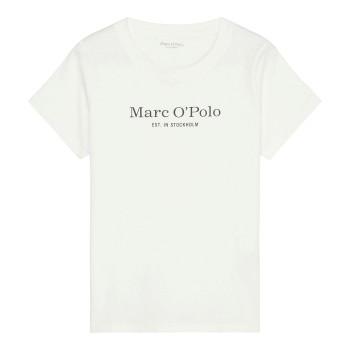 Marc O’Polo Marc O Polo Slim T-Shirt Hvid bomuld Large Dame