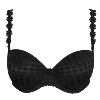 Marie Jo BH Avero Padded Strapless Bra Sort B 75 Dame