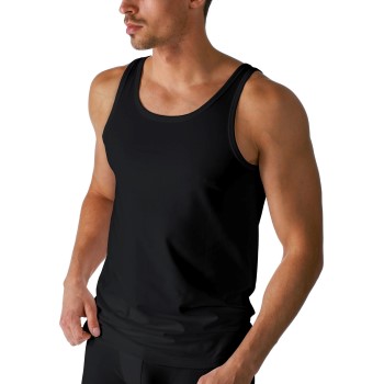 Mey Dry Cotton Athletic Shirt Sort Medium Herre