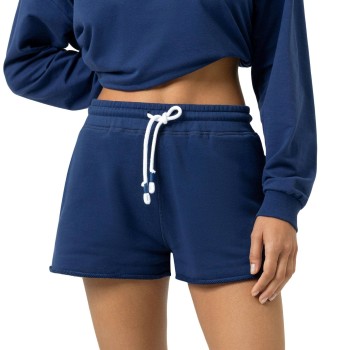 Mey Mellow Cotton Sweat Shorts Navy bomuld X-Small Dame