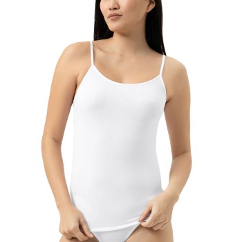 Mey Modal Pure Spaghetti Top Hvid modal Large Dame
