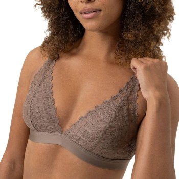 Mey BH Poetry Temptation Lace Triangle Bra Lysbrun  Small Dame