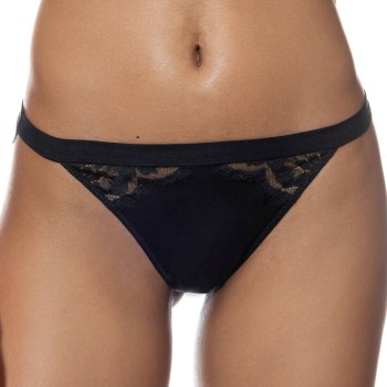 Mey Trusser Poetry Vogue Tanga Sort polyamid X-Small Dame