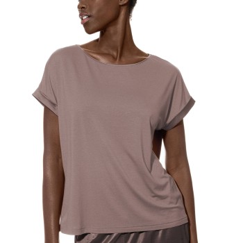 Mey Pure Chic T-Shirt Lysbrun  modal Large Dame