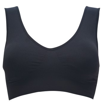 Missya BH Lucia Bamboo Bra Top Wide Strap Sort Large Dame