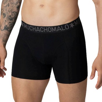 Muchachomalo 7P Hello Moonlight Boxer Sort bomuld Large Herre