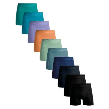 Muchachomalo 10P Solid Cotton Boxers Ulig Farve bomuld X-Large Herre