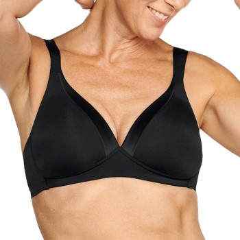 NATURANA BH Everyday Wednesday Padded Soft Bra Sort polyamid B 90 Dame