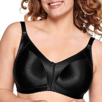 NATURANA BH Heritage Minimizer Soft Bra Sort polyamid E 85 Dame