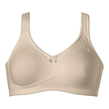NATURANA BH Molded Cotton Soft Bra Beige bomuld D 100 Dame