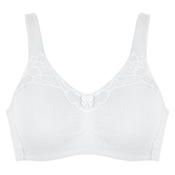 NATURANA BH Molded Cotton Soft Bra Hvid bomuld C 95 Dame
