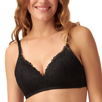 NATURANA BH Padded Non Wired Bra Sort polyamid E 85 Dame