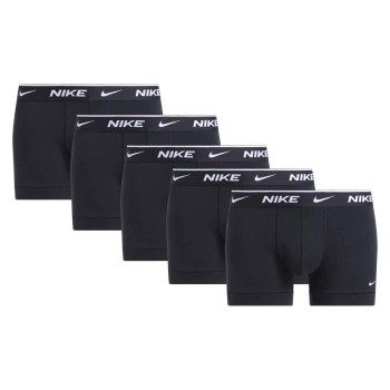 Nike 5P Essentials Cotton Stretch Trunk 314 Sort/Grå bomuld Medium Herre
