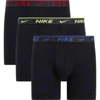 Nike 3P Everyday Essentials Cotton Stretch Boxer Blå/Rød bomuld Large Herre