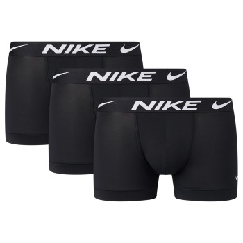 Nike 3P Everyday Essentials Micro Trunks Sort nylon X-Large Herre