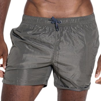 Panos Emporio Badebukser Luxe Swimshort Mørkgrøn  polyester Large Herre