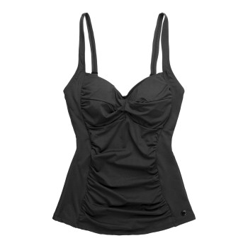 Panos Emporio Ravenna Solid Tankini Sort 38 Dame