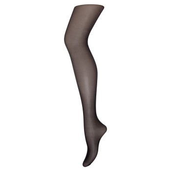 Se Pierre Robert Strømpebukser Tights 20 Den Sort polyamid Str 44/48 Dame hos Timarco