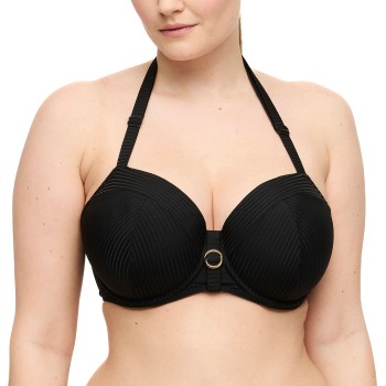 PrimaDonna Delray Padded Balcony Bikini Top Sort D 85 Dame