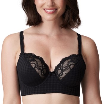 PrimaDonna BH Madison Deep Plunge Balcony Bra Sort E 70 Dame