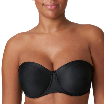 PrimaDonna BH Satin Non Padded Strapless Bra Sort G 80 Dame
