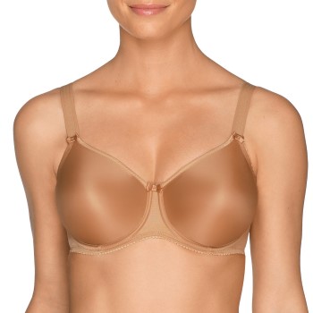 PrimaDonna BH Satin Seamless Non Padded Bra Beige E 75 Dame