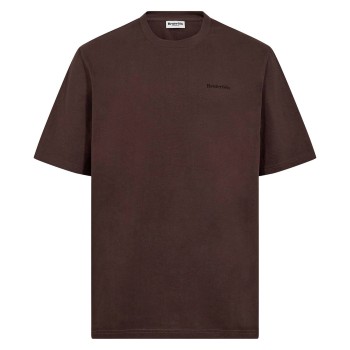 Resteröds Cotton T-shirt Brun bomuld Large Herre