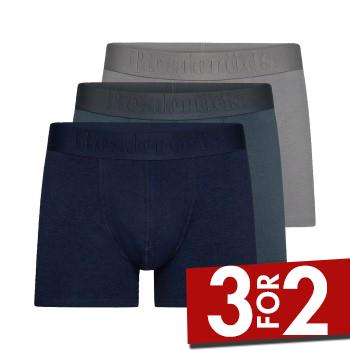 Resteröds 3P Gunnar Bamboo Blå/Grå XX-Large Herre