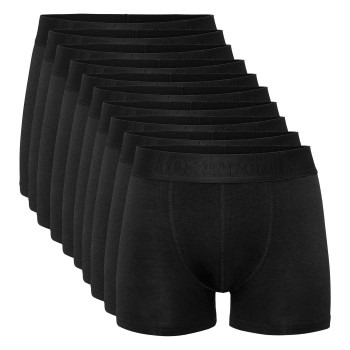 Resteröds 10P Gunnar Cotton Boxer Sort økologisk bomuld XX-Large Herre
